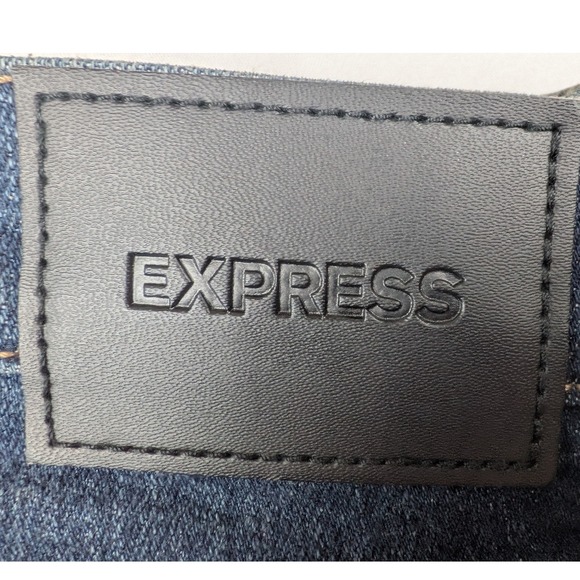 Express Women's Dark Wash Bootcut Jeans Size 14 - Picture 9 of 9